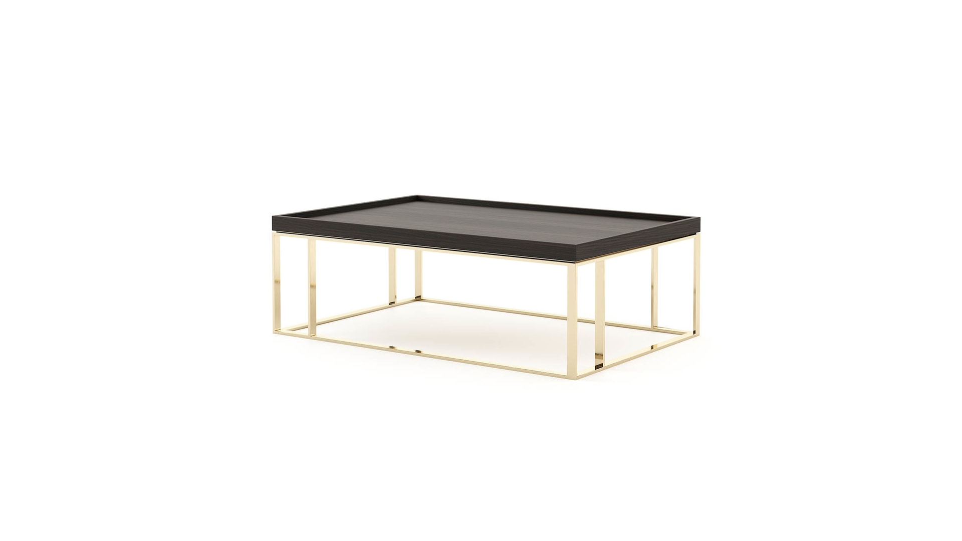 CJ Decor Mesa de centro Raw